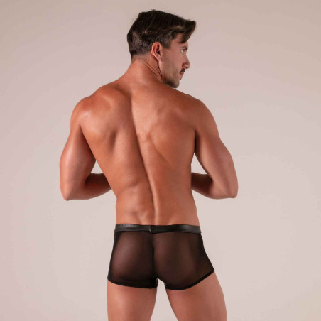 Rebel Zipped Trunks with a view on his bottom