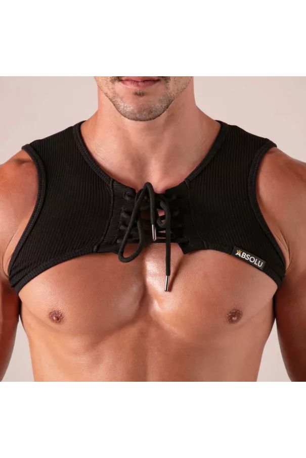 Laced Harness front