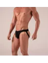 Laced jockstrap from the face